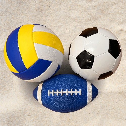 soccer balls beach equipment used on maui beaches