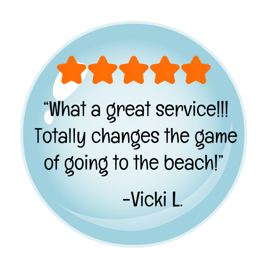 testimonial great service beach gear delivered free on maui