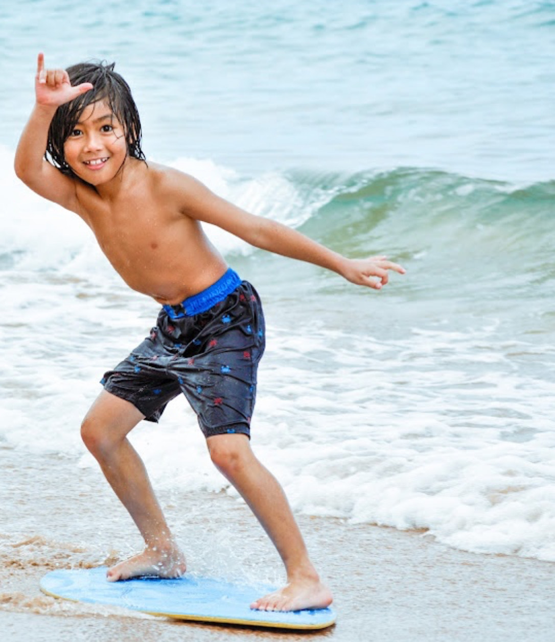 Maui Skimboard Boy