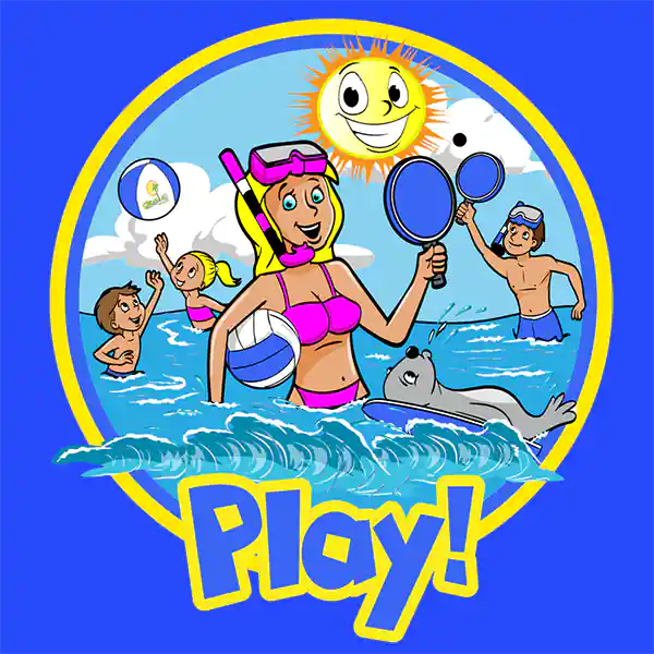 Play - with our great selection of beach gear and games