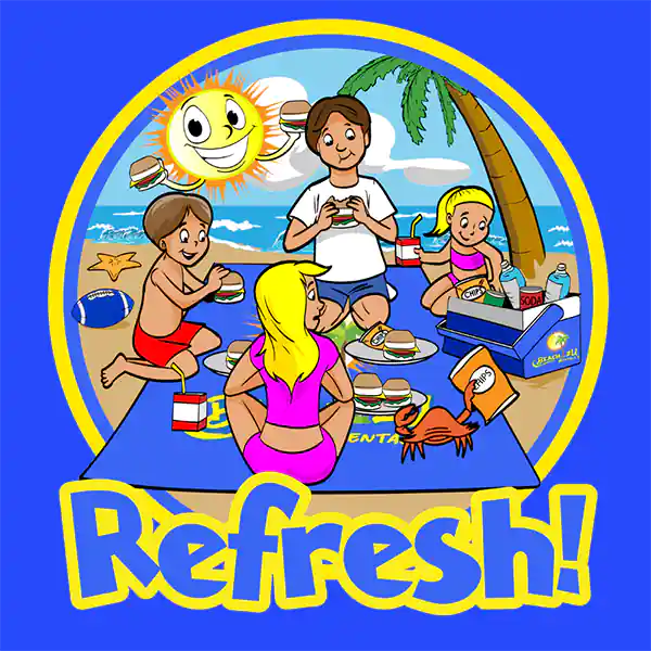 Rfresh - enjoy our beach lunches, snacks and drinks