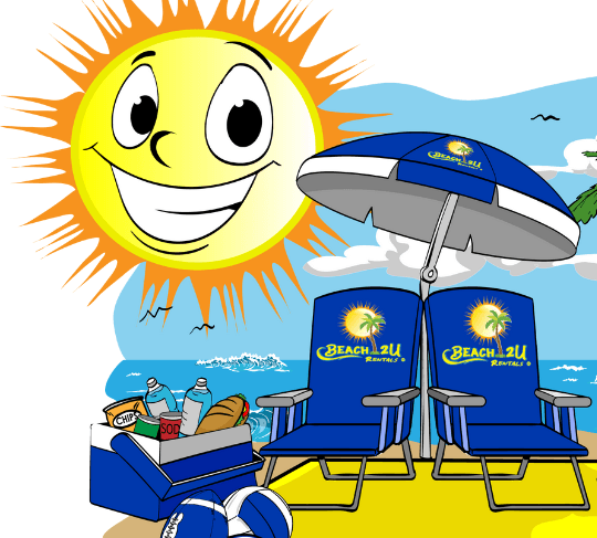 beach chair rentals in Maui